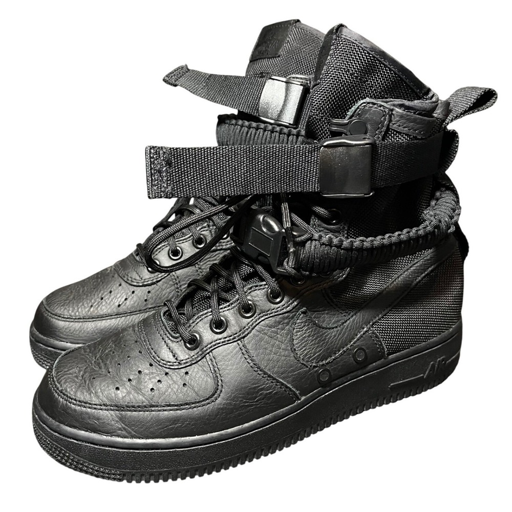 Nike SF Air Force 1 High Black Special Field Tactical Boots Womens 9.5 Mens 8